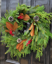 Load image into Gallery viewer, Deluxe Christmas Fresh Porch Package