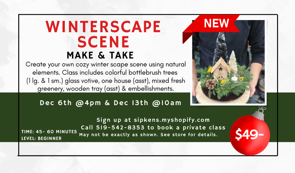Winter Scene Make and Take