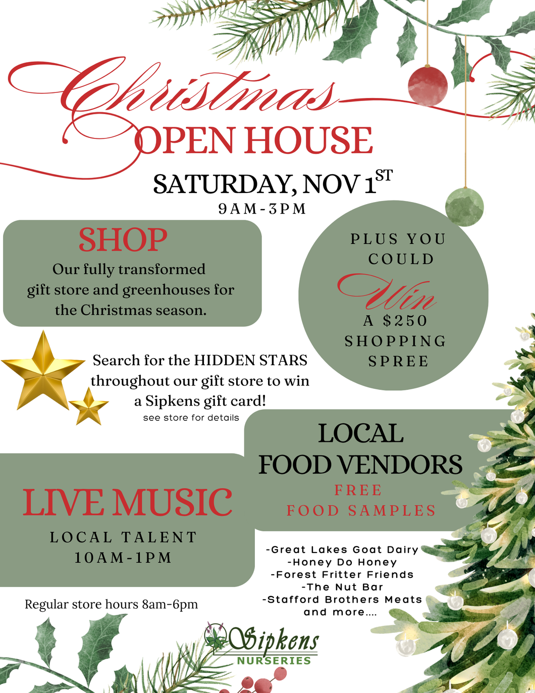 Christmas Open House - Free