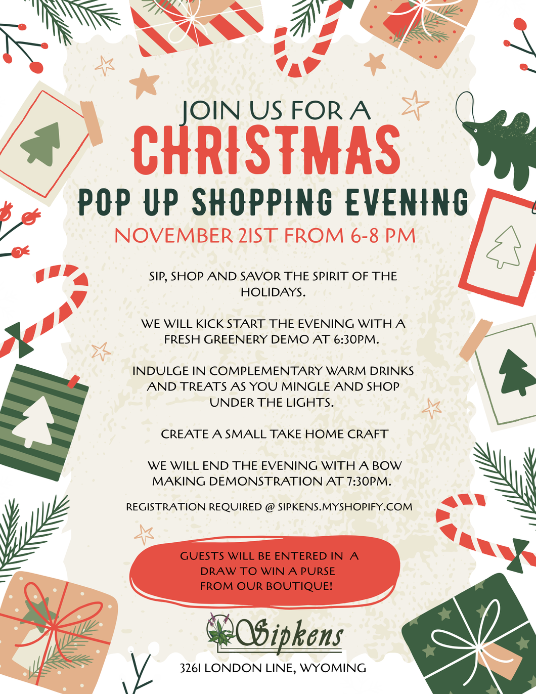 Shopping Evening Free - Registration Required