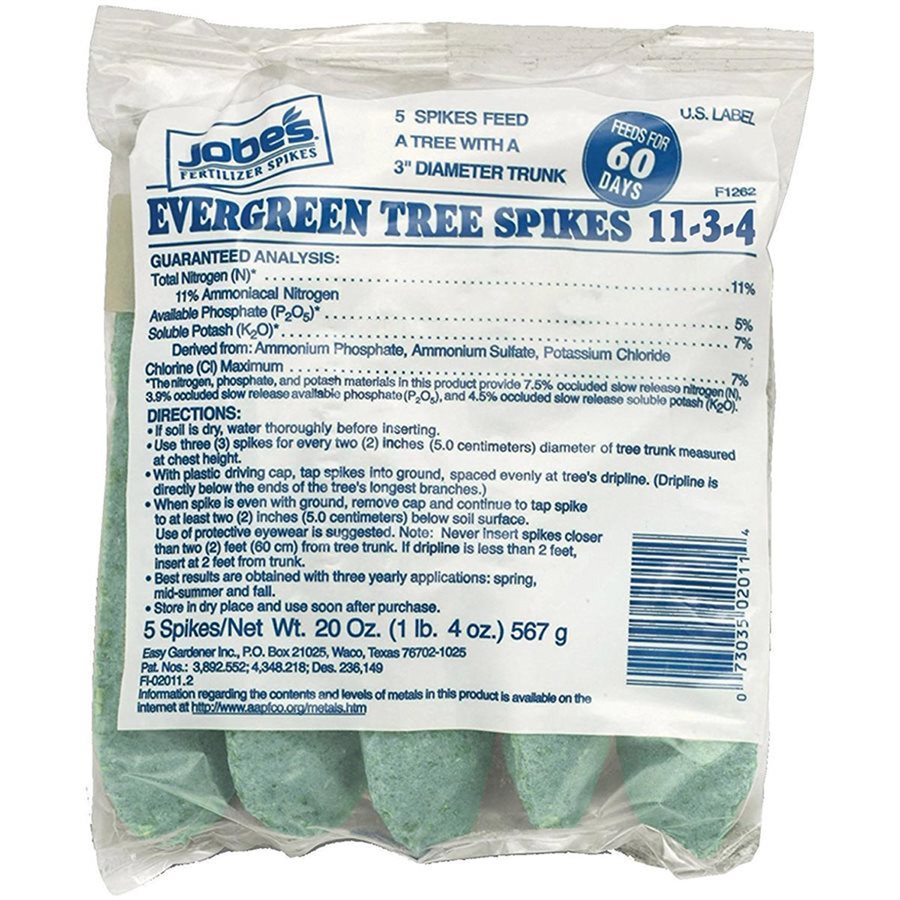 Jobes Evergreen Tree Spikes (5pk)