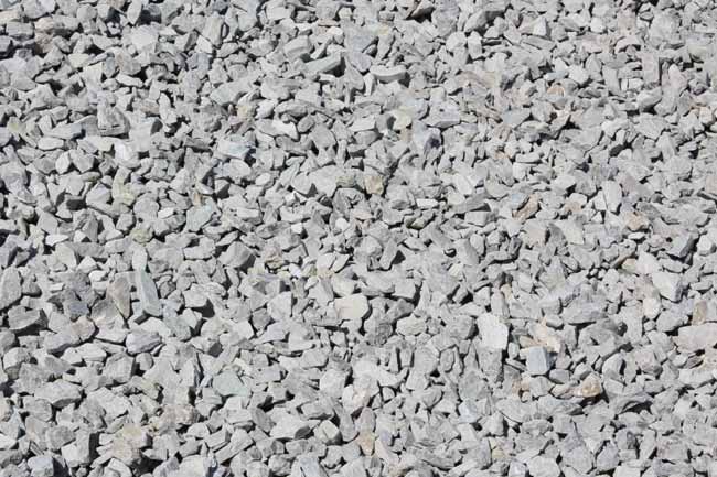 Bulk Clear Stone 5/8” Limestone Drainage Stone